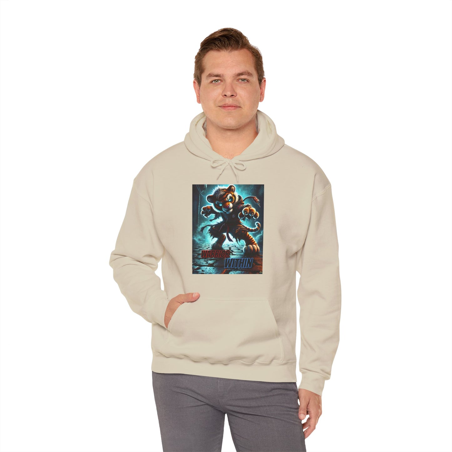 "WARRIOR WITHIN(TIGER)" Hoodie