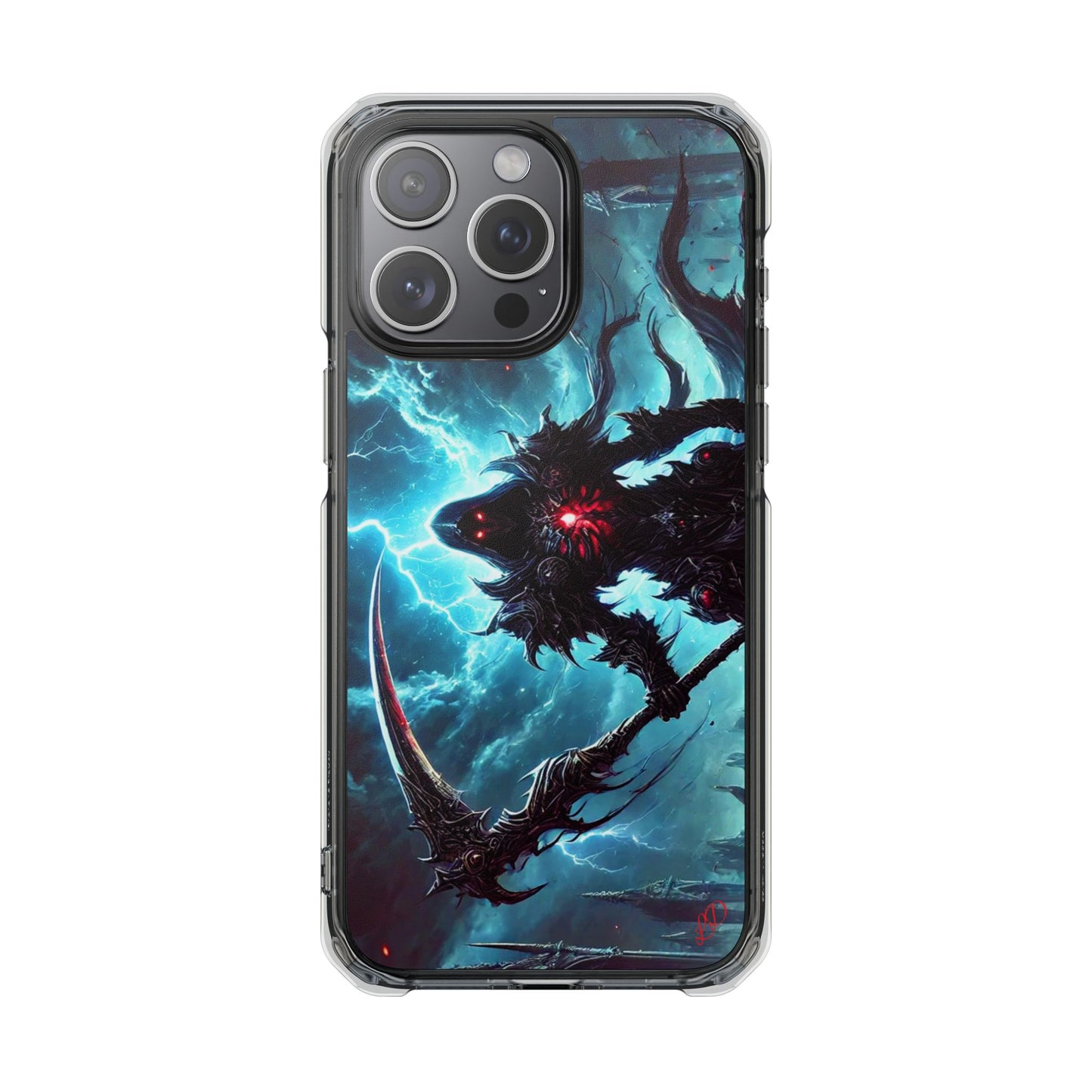 "GREAZY GRIM" Magnetic Clear Impact Case