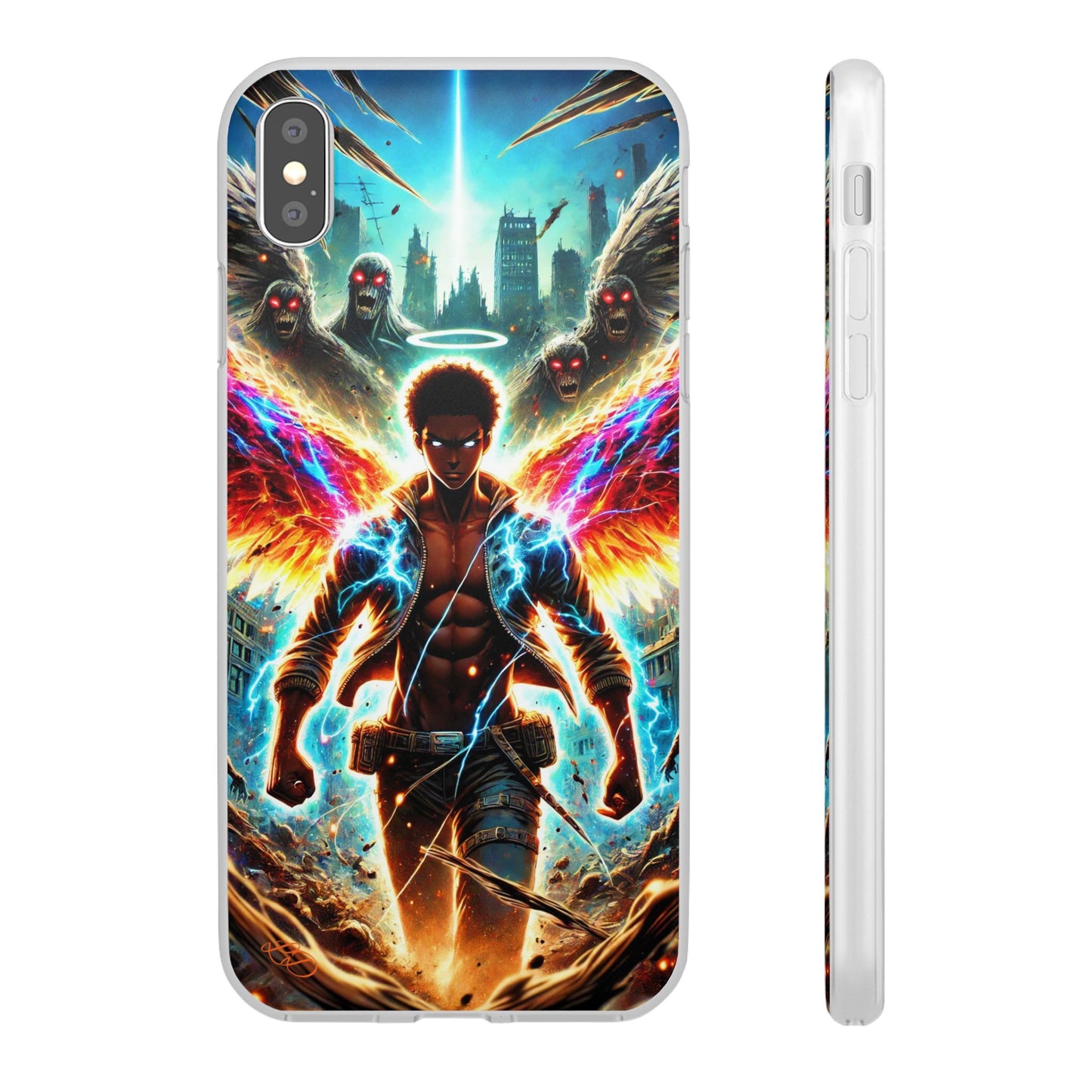 "Arc Angel Greazy" Flexi Case