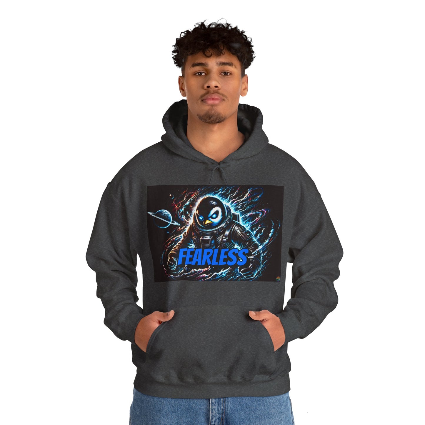 "GREAZY PENGUIN(Fearless)"Hoodie