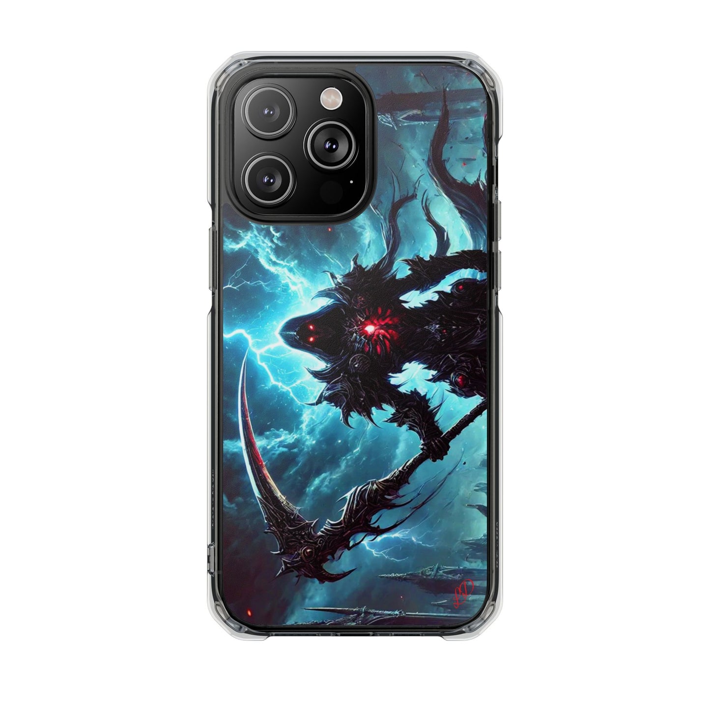 "GREAZY GRIM" Magnetic Clear Impact Case