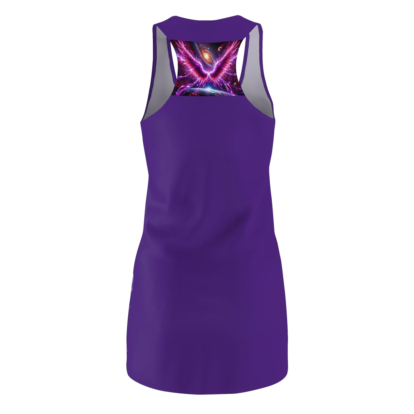 "GREAZY ANGEL 3" Women's Cut & Sew Racerback Dress (AOP)