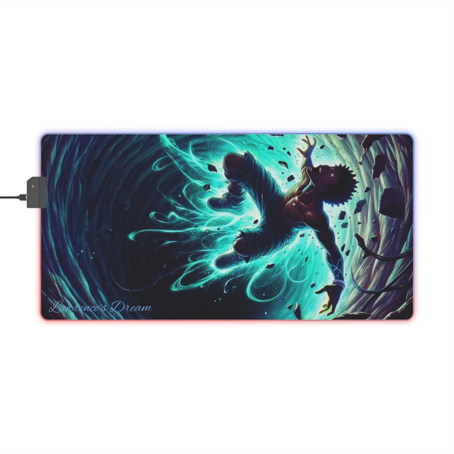 "The FALL" LED Gaming Mouse Pad