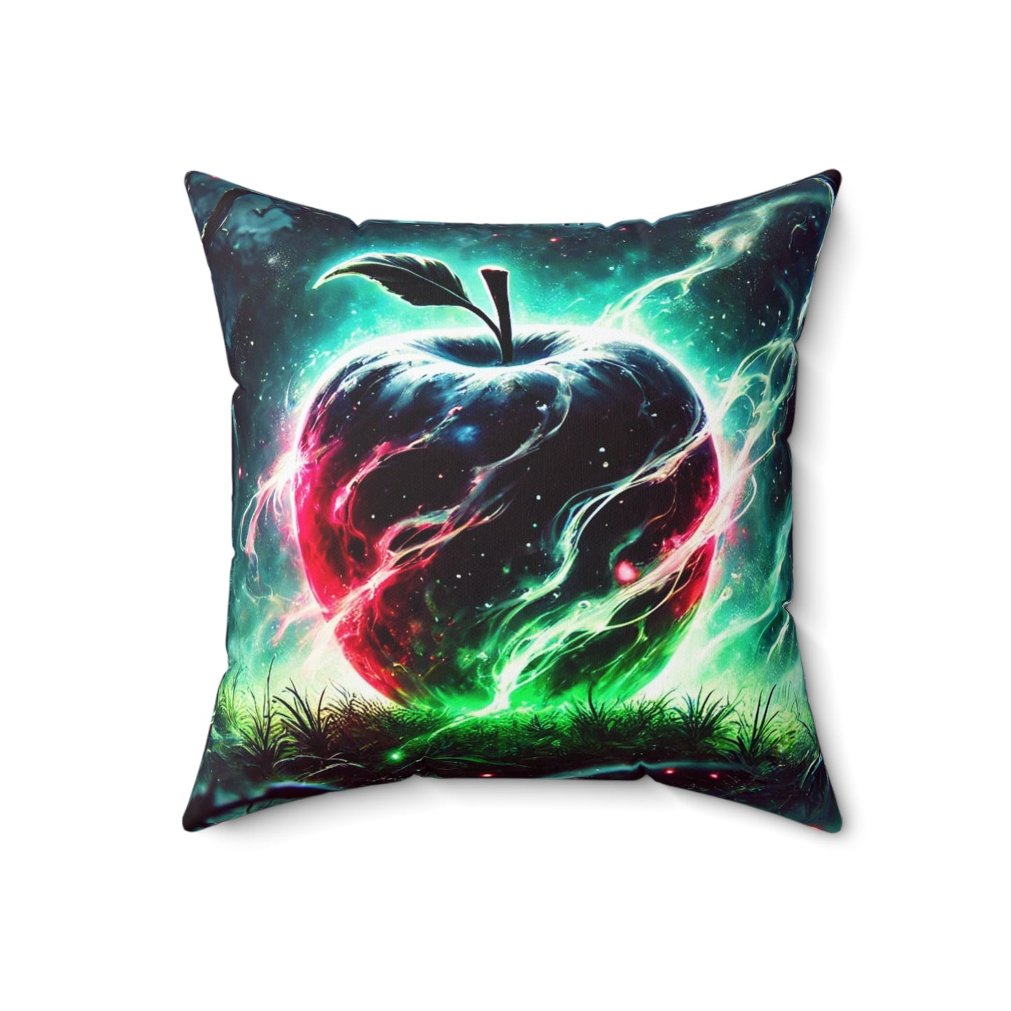 "GREAZY APPLE" Spun Polyester Square Pillow