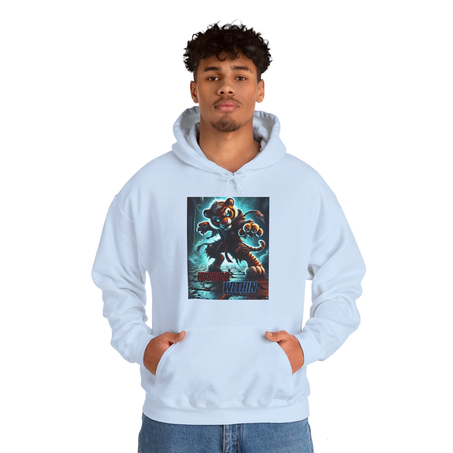 "WARRIOR WITHIN(TIGER)" Hoodie