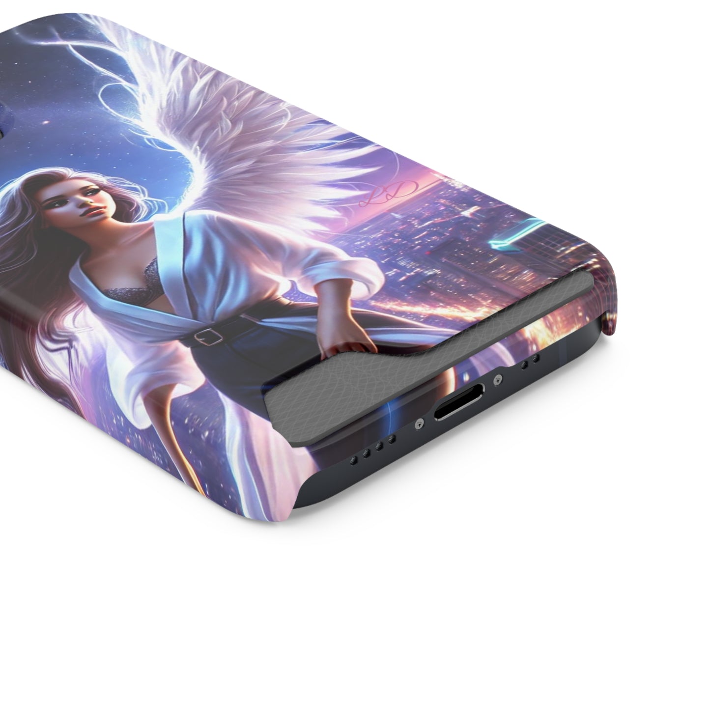 Earth Angel 😇 Phone Case With Card Holder