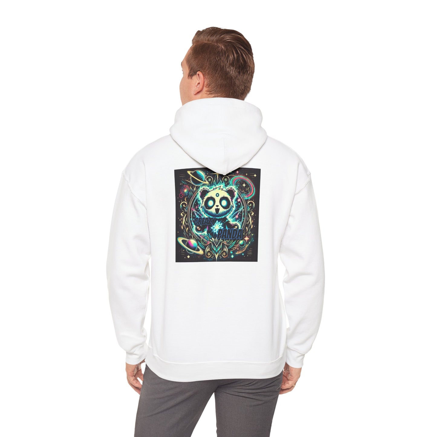 "GREAZY PANDA" Hooded Sweatshirt