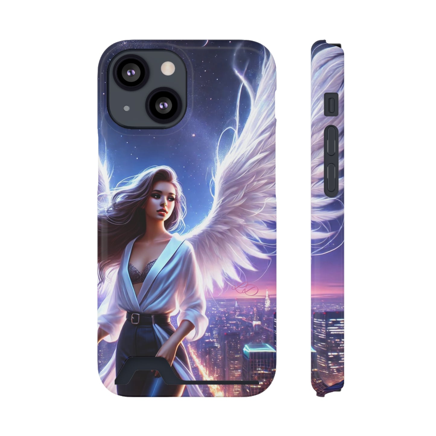 Earth Angel 😇 Phone Case With Card Holder