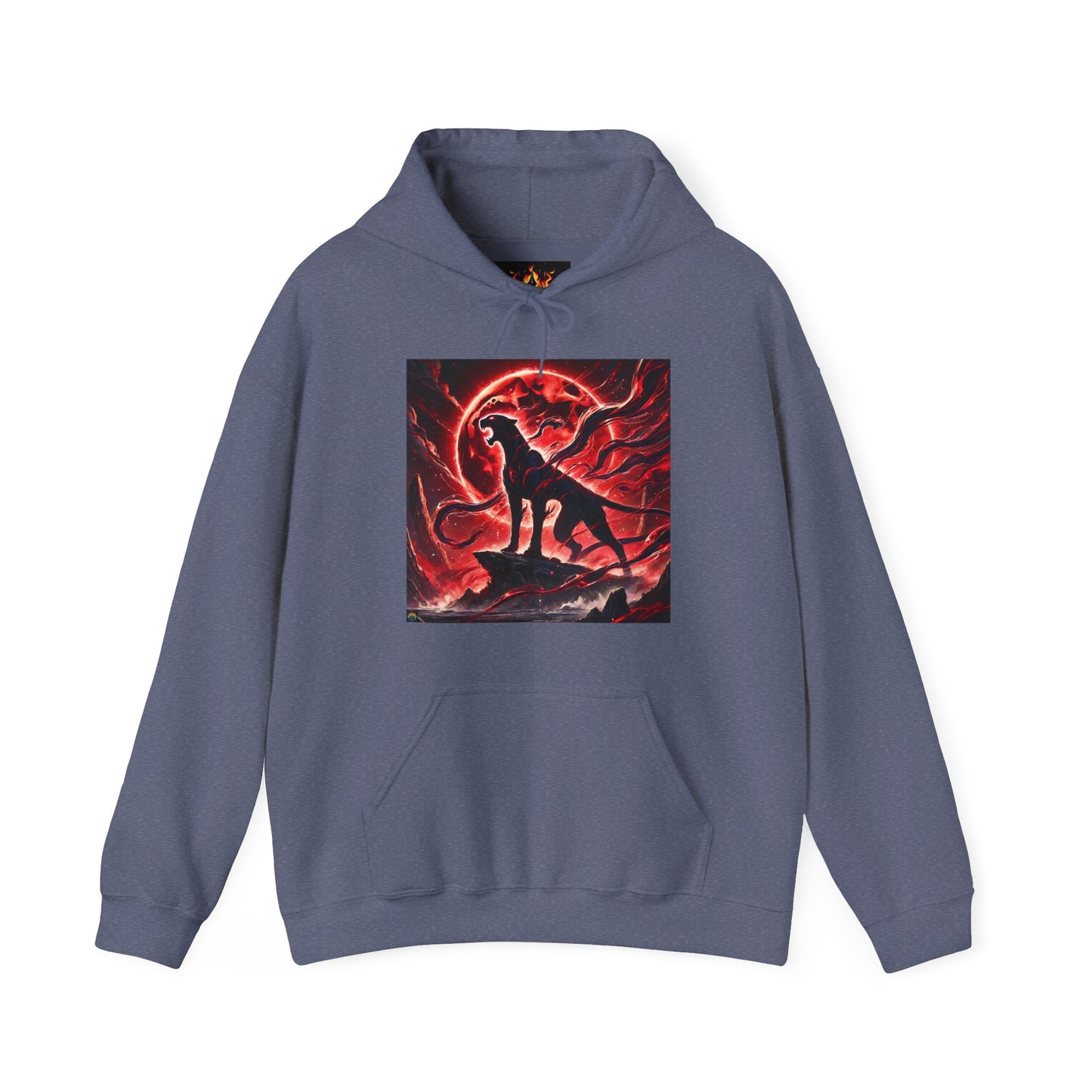 "GREAZY PANTHER" Hooded Sweatshirt