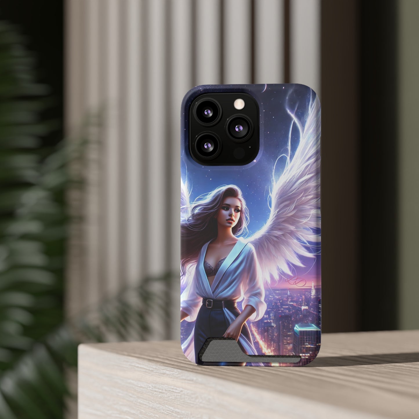 Earth Angel 😇 Phone Case With Card Holder