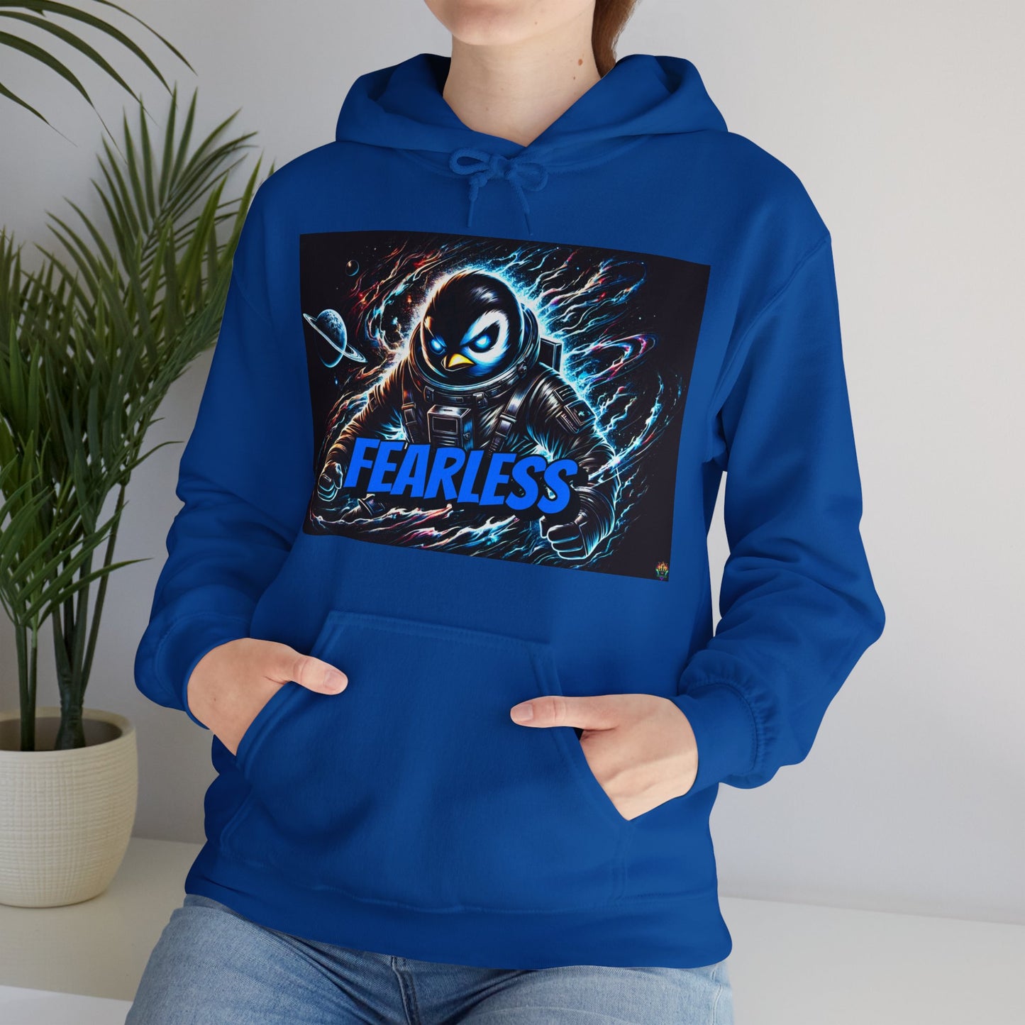 "GREAZY PENGUIN(Fearless)"Hoodie