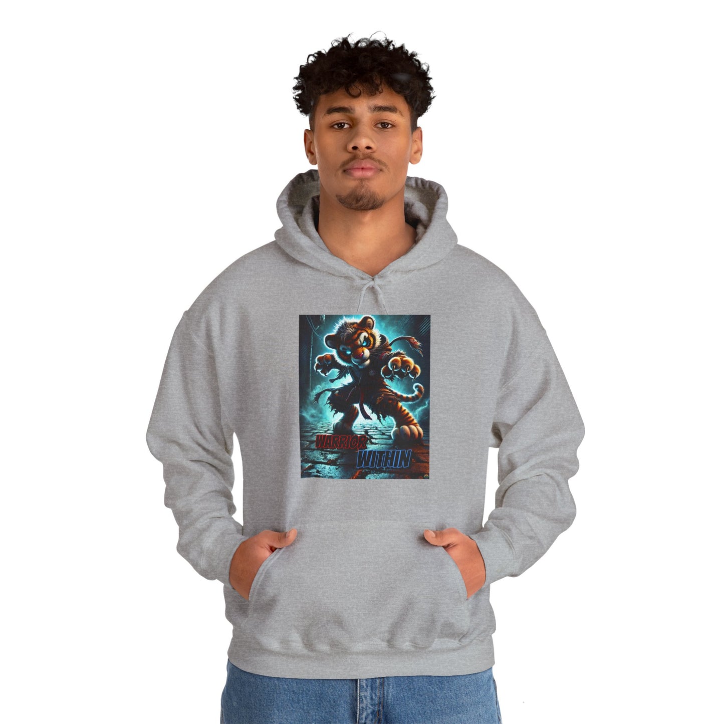 "WARRIOR WITHIN(TIGER)" Hoodie