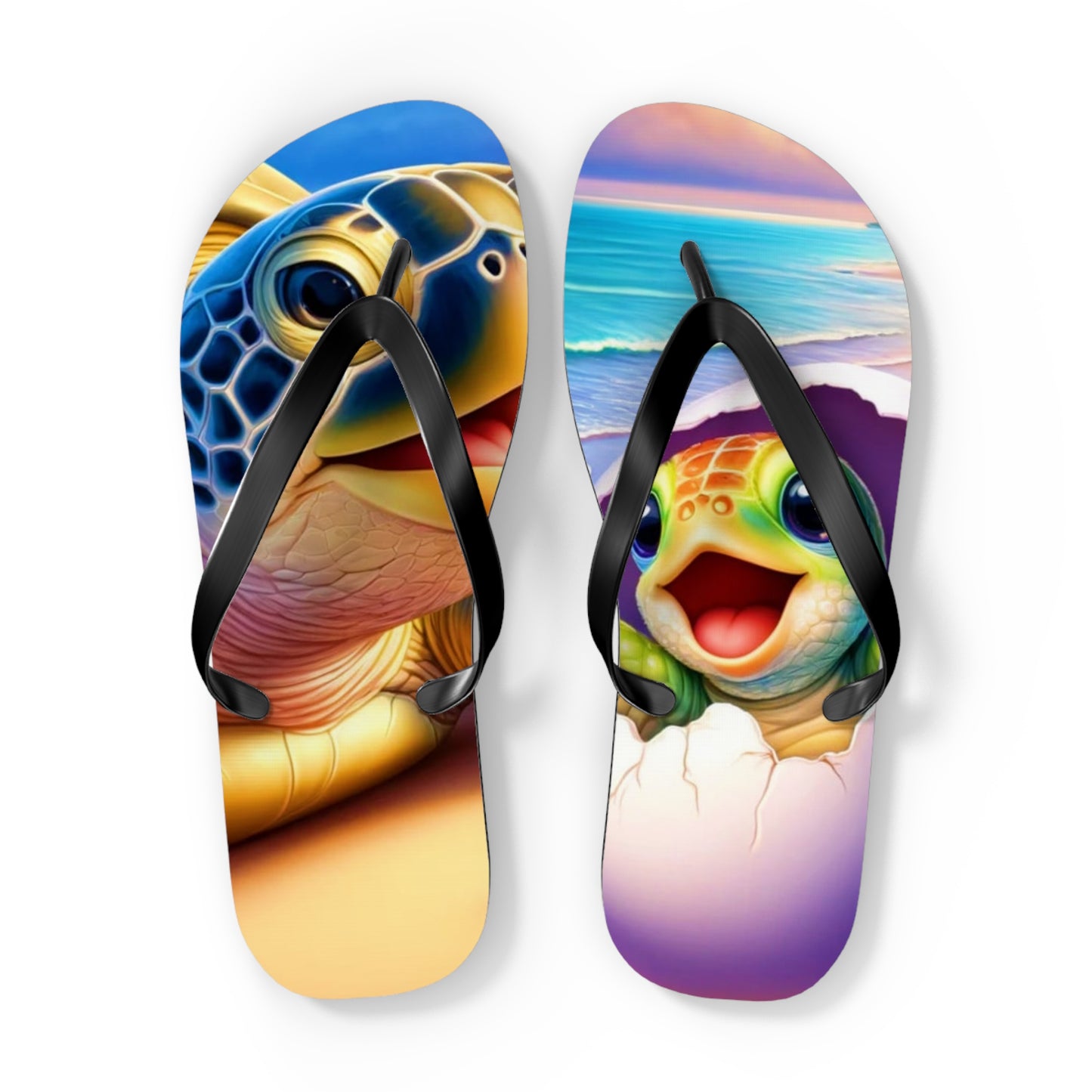 Sea turtle Flip Flops