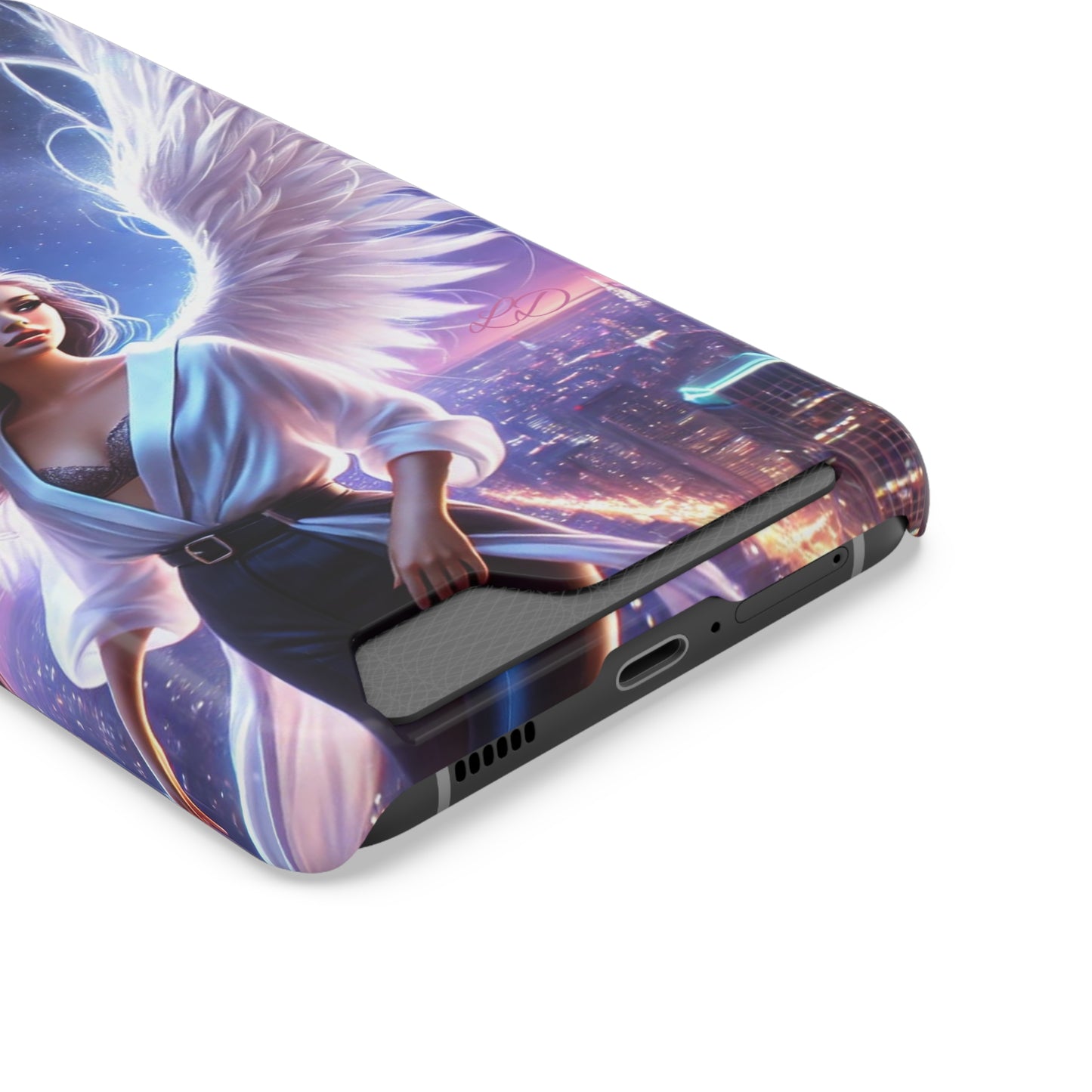 Earth Angel 😇 Phone Case With Card Holder