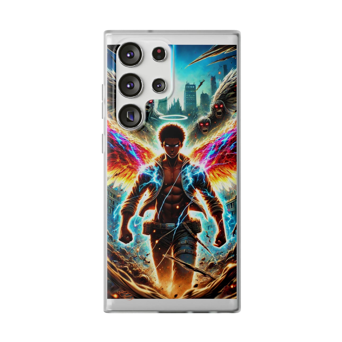 "Arc Angel Greazy" Flexi Case