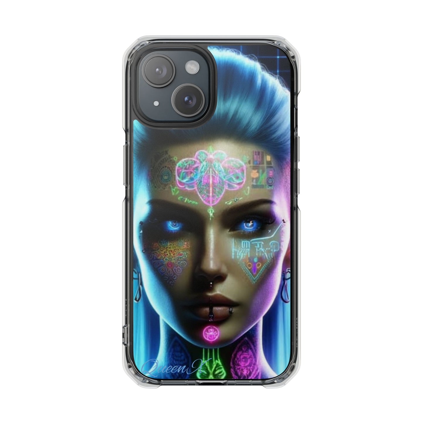 Queen X 💫 Magnetic Clear Impact Cases