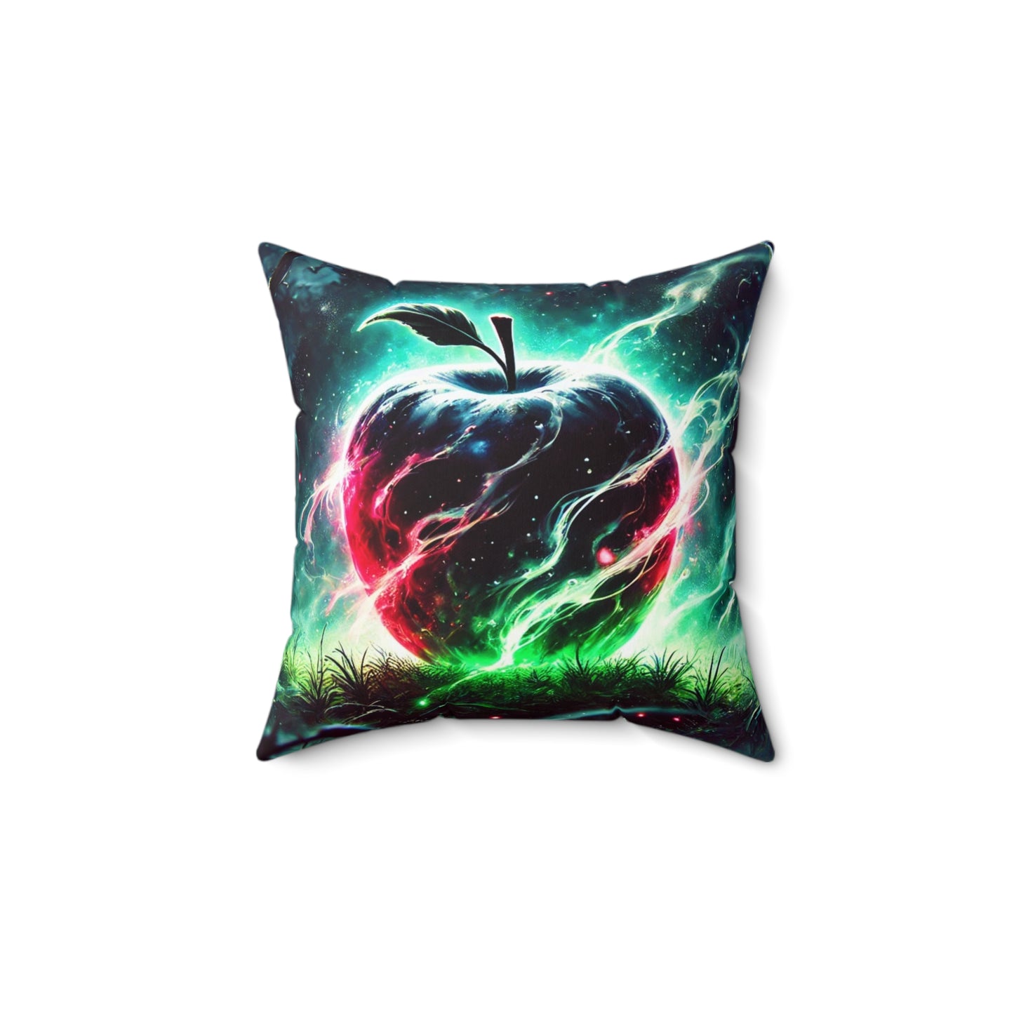 "GREAZY APPLE" Spun Polyester Square Pillow