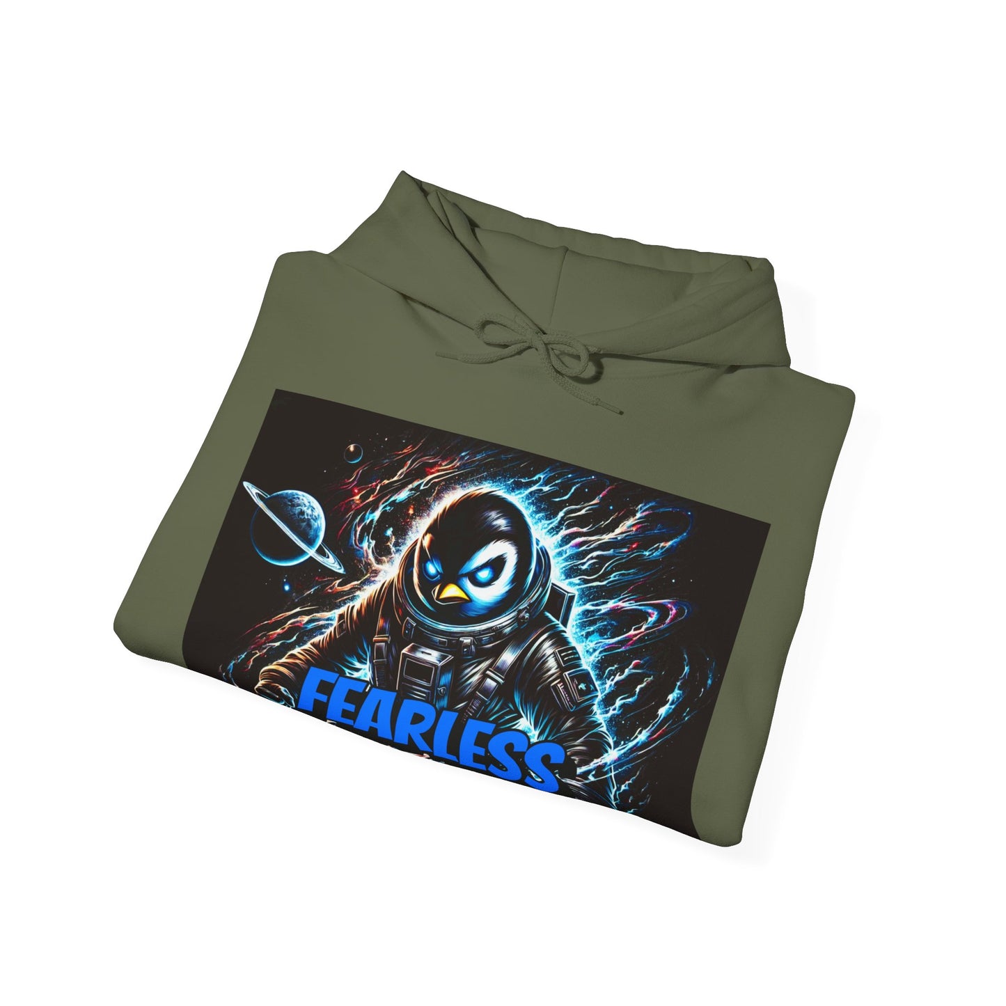 "GREAZY PENGUIN(Fearless)"Hoodie