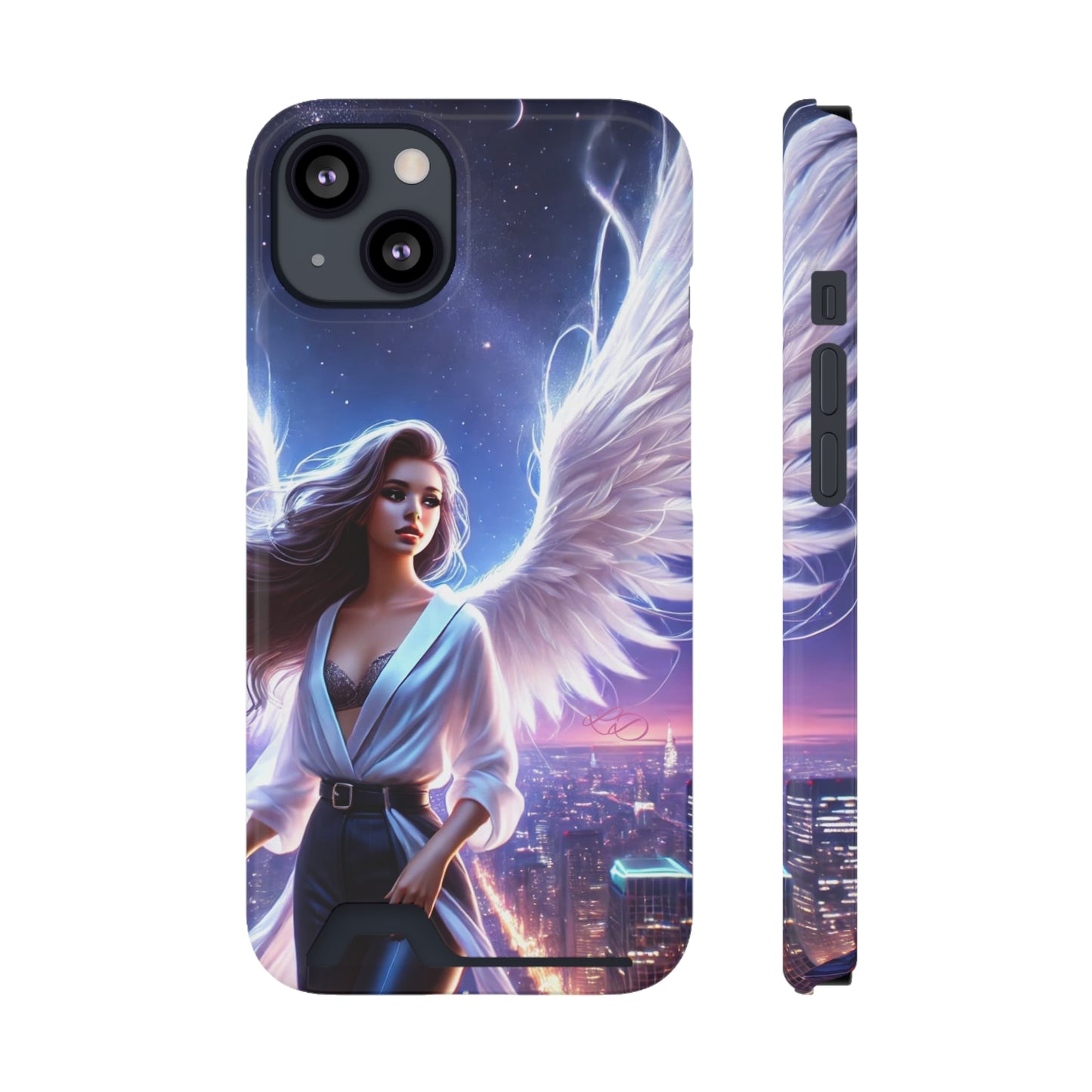 Earth Angel 😇 Phone Case With Card Holder