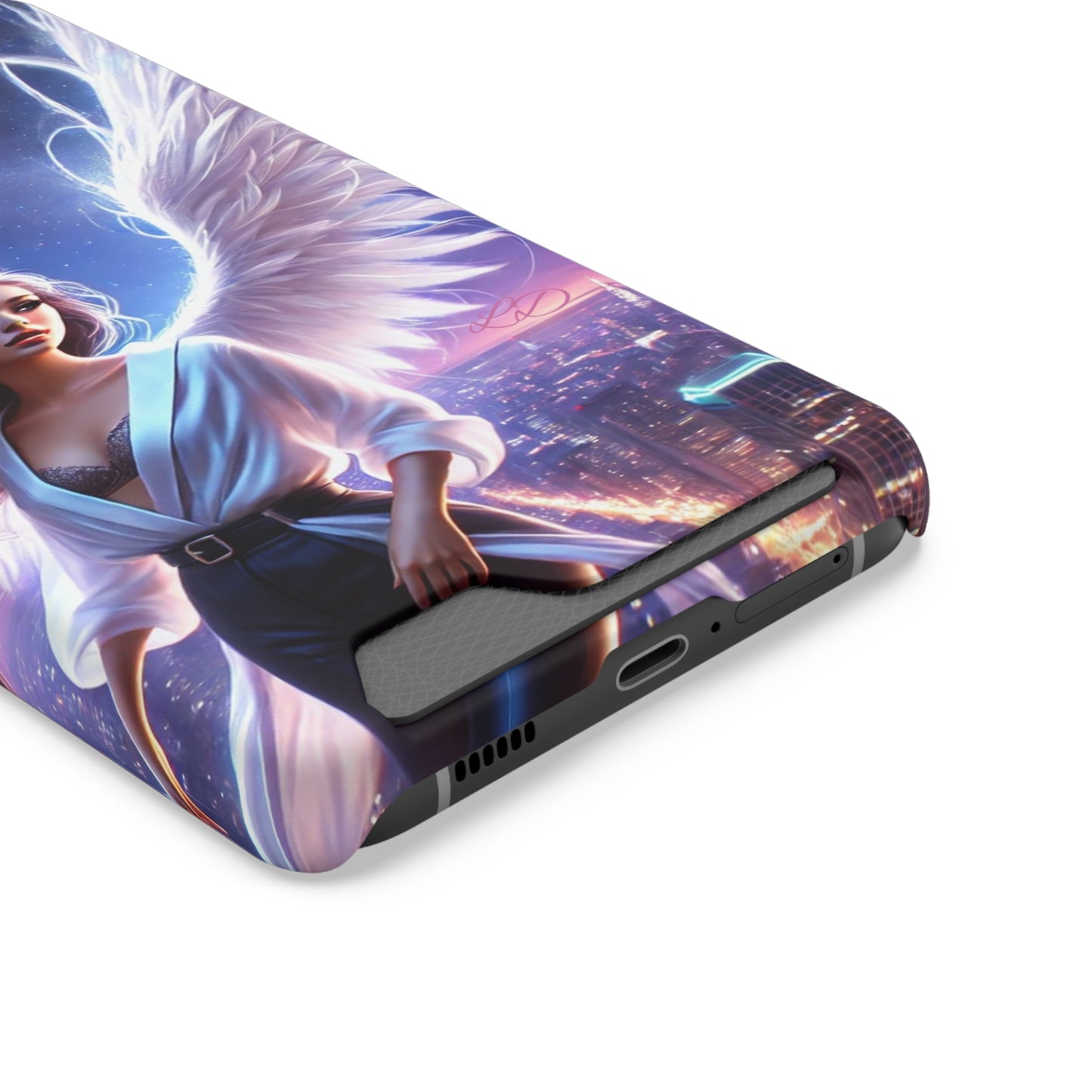 Earth Angel 😇 Phone Case With Card Holder